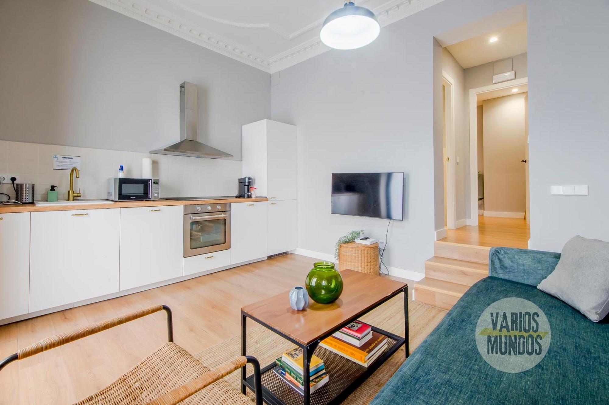 Modern Apt & Cool Interior Design A 20 Metros Del Retiro E1 Madrid Eksteriør billede