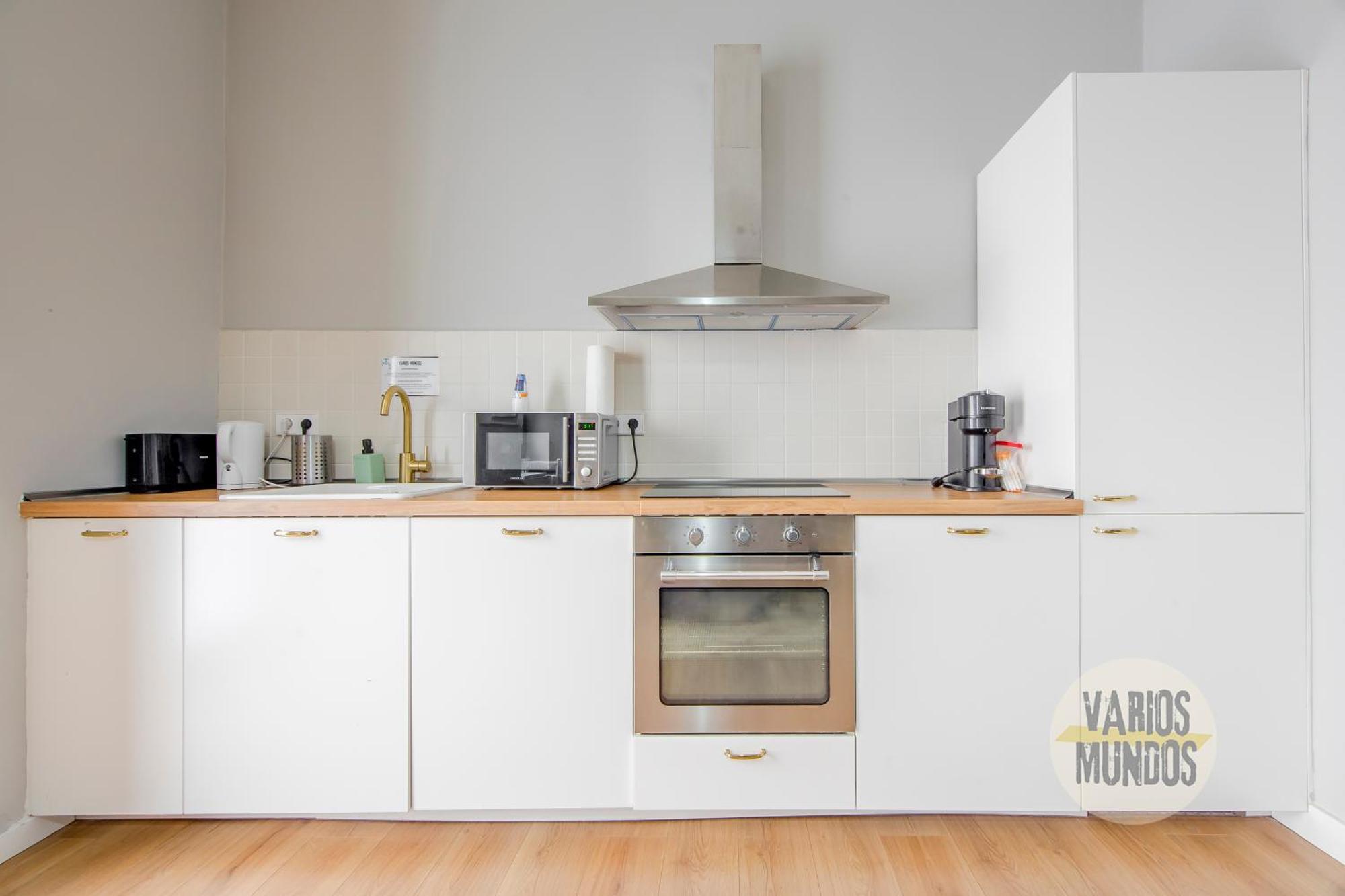 Modern Apt & Cool Interior Design A 20 Metros Del Retiro E1 Madrid Eksteriør billede