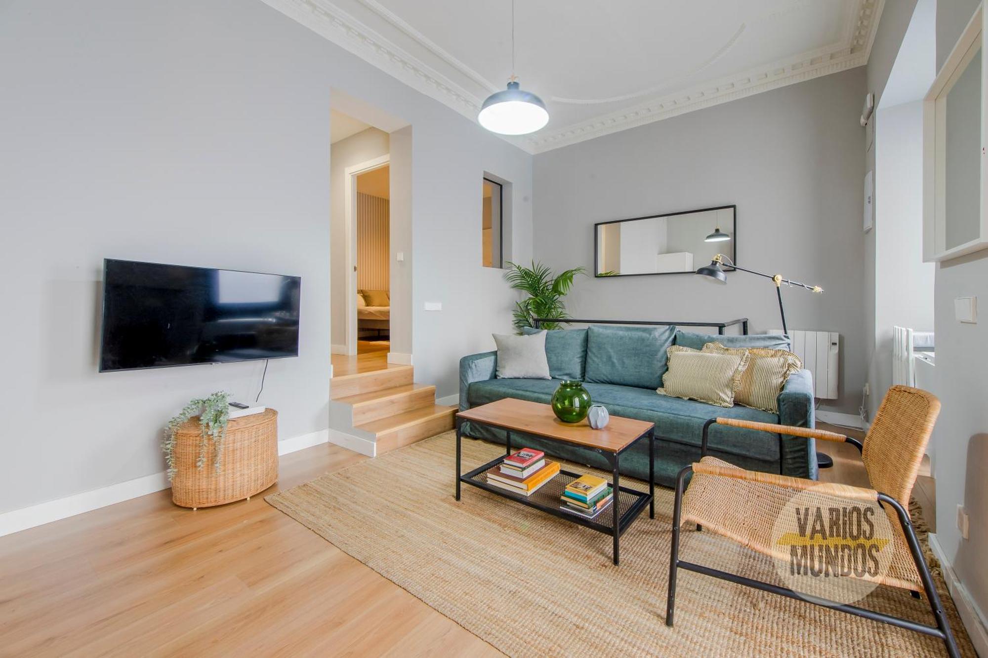 Modern Apt & Cool Interior Design A 20 Metros Del Retiro E1 Madrid Eksteriør billede